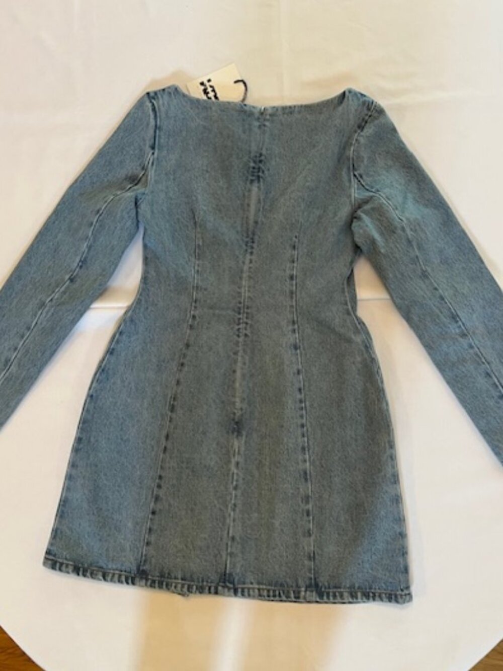 KBB BY KAHLANA | Women's The Tuxedo Mini dress in Denim-NWT - Picture 14 of 16
